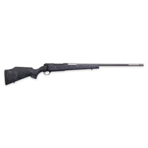 Weatherby MAM01N7MMPR8B Mark V Accumark 7mm PRC 3+1 24" Threaded/Fluted Stainless Barrel, Graphite Black Rec, Gray Webbed Black Monte Carlo Stock, Accubrake Muzzle Brake, Adj. TriggerTech Trigger