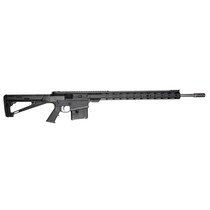 Great Lakes Firearms GL10LA30-06SSBLK AR-10 30-06 Springfield 5+1 24", Black, 20" M-Lok Handguard Fixed Hogue OverMolded Stock, A2 Grip, Muzzle Brake
