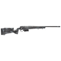 Bergara Rifles B14SM759CF B-14 Crest 6.5 PRC 3+1 20" Sniper Gray Cerakote #5 Contour Threaded Barrel, Sniper Gray Cerakote Steel Receiver, Black & Gray Sponge Fixed Carbon Fiber Stock