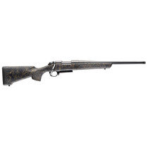 Bergara Rifles B14S907 B-14 Stoke 7mm-08 Rem 4+1, 20" Graphite Black Cerakote #4.5 Contour Threaded Barrel, Graphite Black Cerakote Steel Receiver, Black Webbed Tan Fixed w/SoftTouch Synthetic Stock