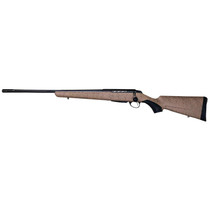 Tikka JRTXRT470 T3x Lite 7mm Rem Mag 3+1 24.30" Fluted/Threaded, Black Barrel/Rec, Black Webbed Tan Roughtech Synthetic Stock, Interchangeable Grip, Muzzle Brake Left Hand