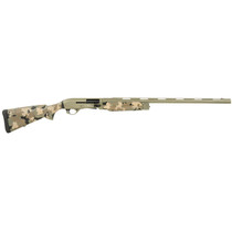 Silver Eagle Arms A21228OS3 Alpha 2 12 Gauge 3" 4+1 28" Green Cerakote Chrome Lined Vent Rib Barrel & Steel Receiver, Old School Camo Synthetic Fixed Stock