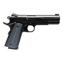 Savage Arms 67204 1911 Government 9mm Luger 10+1 5" Black Stainless Steel Barrel. Black Nitride Serrated Stainless Steel Slide. Black Nitride Stainless Steel Frame w/Beavertail, Black VZ Grip