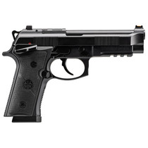 Beretta USA J92XFMSDA20 92GTS 9mm Luger 10+1 4.70" Black Inox Steel Barrel, Black Cerakote Optic Ready/Serrated Steel Slide + Aluminum Frame w/Beavertail & Picatinny Rail, Ambidextrous