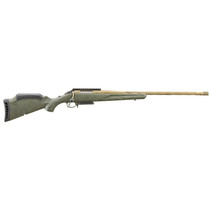 Ruger 46946 American Predator Gen II 6.5 PRC 3+1 22" Burnt Bronze Cerakote Threaded Barrel, Picatinny Rail Steel Receiver, Green Splatter Adjustable Synthetic Stock