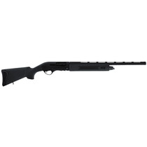 Escort HEPS4122051Y PS Youth 410 Gauge Semi-Auto 3" 4+1 22" Black Vent Rib Barrel, Black Anodized Grooved Aluminum Receiver, Adj LOP & Shim Black Synthetic Stock