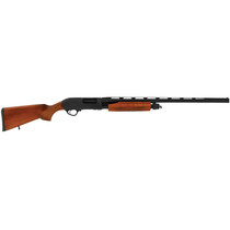Hatsan USA HEWS202805W2 Escort WS Full Size 20 Gauge Pump 3" 4+1 28" Black Chrome Vent Rib Barrel, Black Anodized Grooved Aluminum Receiver, Adjustable Turkish Walnut Stock