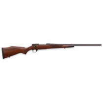 Weatherby VDT257WR4T Vanguard Sporter Full Size 257 Wthby Mag 3+1 24" Bead Blasted Blued #2 Threaded Barrel, Matte Blued Drilled & Tapped Steel Receiver, Grade A Turkish Walnut Monte Carlo Stock