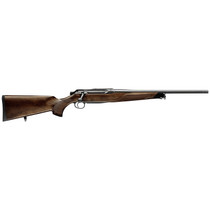 Sauer 80117095 505 Lux Full Size 6.5 Creedmoor 3+1 22" Matte Blued Threaded Barrel, Matte Blued Saddle Mount Steel Receiver, Grade 5 Wood Fixed Stock