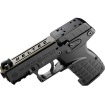 Kel-Tec P17BBLKORGRNS P17 Sports South Exclusive 22 LR 16+1 3.80" Black Steel Barrel, OD Green Optic Ready/Serrated Slide, Black Polymer Frame w/Picatinny Rail, Textured Grip