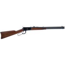 Heritage Mfg H92044201 92 Ranch Hand 44 Mag 10rd 20" Black Polished Steel Barrel, Black Polished Alloy Steel Receiver, Fixed Hardwood Stock