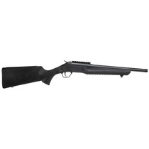 Rossi LWC300BBK LWC 300 Blackout 1rd 16.50" Black Oxide Threaded Barrel, Black Picatinny Rail Steel Receiver, Black Fixed Synthetic Stock