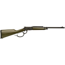 Gforce Arms GFLVR44OD Saddlehorn 44 Mag 10+1 16.50" Black Steel Barrel, Black Picatinny Rail Aluminum Receiver, Fixed Green Synthetic Stock