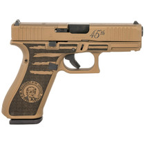 Glock PA455S204MOSPRESBB G45 Gen5 MOS Compact Frame 9mm Luger 17+1 4.02" Black GMB Barrel, MOS Cut/Serrated Steel Slide, Polymer Frame w/Picatinny Rail, Ambidextrous
