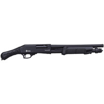 Citadel CBTW1214 Boss Tidalwave 12 Gauge Pump 3" 5+1 14.75" Black Bore Barrel, Black Receiver w/3/8" Dovetail, Fixed Black Synthetic Stock