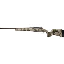 Savage Arms 32312 Axis 2 Pro Compact 308 Win 4+1 20" Gun Metal Bronze Cerakote Heavy Threaded Barrel & Picatinny Rail Carbon Steel Receiver, Fixed Woodland Camo Synthetic Stock, Left Hand