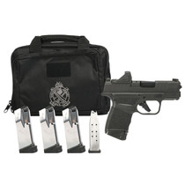 Springfield Armory HC9319BOSPCAP Hellcat OSP *CA Compliant 9mm Luger Gear up 2024 Includes Viridian RFX-11 Green Dot Optic, 3 10rd Magazines (Total of 5), Dual Range Bag