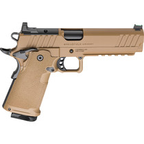 Springfield Armory PH9119AOSCBLC 1911 DS Prodigy 9mm 10+1 5" Coyote Brown Cerakote Optic Ready Carbon Steel Slide Polymer Grip
