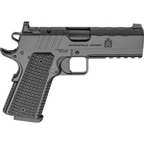 Springfield Armory PX9227LAOS 1911 Emissary 9mm 9+1 4.25" Stainless Steel Barrel Optic Ready Black Carbon Steel Slide VZ Grips Thin-Line G10 Grip