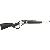 Rossi 95303016W R95 Trapper 30-30 Win 5+1 16.50" White Cerakote Threaded Barrel, White Cerakote Picatinny Rail Stainless Steel Receiver, Fixed Black Polymer Stock