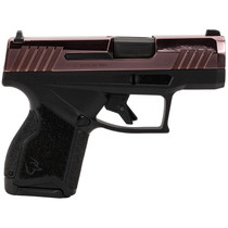 Taurus 1-GX4M931-RG GX4 Micro-Compact Frame 9mm Luger 13+1 3.06" Satin Black DLC Stainless Steel Barrel, Rose Gold PVD Serrated Alloy Steel Slide, Matte Black Stainless Steel Frame, Textured Grip