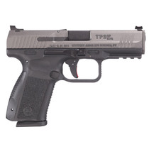 Canik HG4870TN TP9 SF Elite 9mm Luger 10+1 4.19" Black Match Grade Barrel, Tungsten Gray Cerakote Serrated Steel Slide, Black Polymer Frame w/Picatinny Rail, Textured Grip