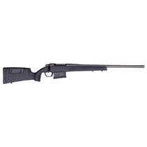 Weatherby 3WR047MMPR2T 307 Range SF 7mm PRC 5+1 22" Tungsten Cerakote Heavy Threaded Barrel, Tungsten Cerakote Drilled & Tapped Steel Receiver, Adj Cheek Piece & LOP Tungsten Cerakote Synthetic Stock