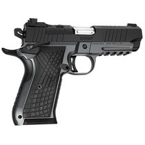 Kimber Mfg.,inc 3100018 KDS9C Rail 9mm 10+1 4.09" KimPro Gray/Black Front and Rear Serrations Stainless Steel G-10 Grip
