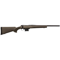 Howa HMA6ARCSG M1500 Mini Action 6mm ARC 5+1 22" Black Steel Threaded Barrel, Matte Blue Steel Receiver Drilled & Tapped, Fixed HTI Green Synthetic Stock