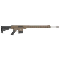 Great Lakes Firearms GL10243SSFDE GLFA 243 Win 5+1 24" Stainless Threaded Barrel, Flat Dark Earth Cerakote Picatinny Rail Aluminum Receiver, Adjustable Black Synthetic Stock, Mil-spec Polymer Grip