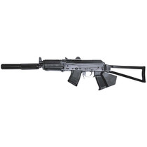 Riley Defense Inc RAK102KRINKCANCA Krink Can *CA Compliant 7.62x39mm 10+1 8.50" Black Nitride Threaded Barrel, Fixed Black Metal Stock, Black Polymer Stock, Pinned Faux Can