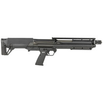 Kel-Tec KSGBLKD KSG Defender Bullpup Frame 12 Gauge Pump 3" 7+1 18.50" Black Steel Barrel, Black Picatinny Rail Aluminum Receiver, Black Adj Cheek Riser Polymer Stock, Black Magpul Vertical Grip