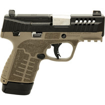 Savage Arms 67065 Stance XR 9mm 13+1 3.20" Natural Black Nitride Ported Stainless Steel Slide FDE Glass Filled Nylon Grip Ambidextrous