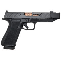 Shadow Systems SS2239CA DR920P Elite 9mm 10+1 Bronze TICN Black Nitride Optic Cut/Serrated/Window Cut Stainless Steel Slide Black Black Interchangeable Backstrap Grip *CA Compliant