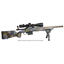 Horizon Firearms RF010A221814C18 Venatic Carbon 22 Creedmoor 18" Fluted Threaded Barrel, Drilled & Tapped Receiver, Arca Rail Forend, Iota EKO Carbon Fiber Stock