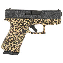Glock PX4350204NTC G43X Sub-Compact Frame 9mm Luger 10+1 3.41" Black GMB Barrel, Twilight Cerakote Serrated Steel Slide, Cheetah Cerakote Polymer Frame w/Beavertail, Ambidextrous