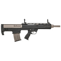 SDS Imports 21000107 TAR 12MP 12 Gauge 3" 5rd 18.50" Nickel Marine Benelli/Mobil Polymer Stock