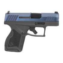 Taurus 1-GX4M931-B GX4 Micro-Compact Frame 9mm Luger 13+1 3.06" Satin Black DLC Stainless Steel Barrel, Blue PVD Serrated Alloy Steel Slide, Matte Black Stainless Steel Frame, Textured Grip