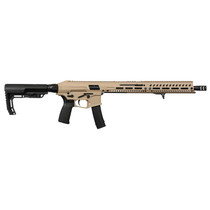 Patriot Ordnance Factory 02062 Phoenix 9mm 10+1 16.50" Flat Dark Earth Cerakote Picatinny Rail
