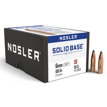 Nosler 38050 Solid Base 6mm 100gr Soft Point 50CT
