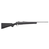 Mossberg 28260 Patriot Full Size 350 Legend 4+1 22" Stainless Cerakote Fluted Threaded Barrel, Drilled & Tapped Stainless Cerakote Stainless Steel Receiver, Black Fixed Synthetic Stock