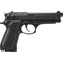 Derya Firearms 15LMELIK9TR Melik 9mm Luger 15+1 4.90" Black Melonite Steel Barrel, Black Melonite Serrated Steel Slide, Black Aluminum Frame, Black Polymer Grip