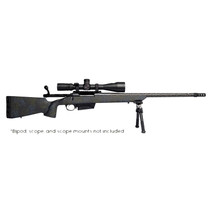 Iota Outdoors RF019C212216C20 Vandal Carbon II 300 Win Mag 22" Black Fluted Barrel, Black Drilled & Tapped Receiver, Black Iota EKO X Carbon Fiber Stock