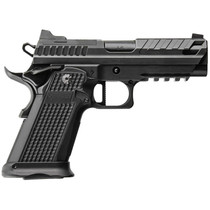 Fusion Firearms XP9BLK XP Pro 9mm Luger 17+1 4" Black Tennifer Bull Barrel, Black Optic Cut/Serrated/Vent Cut Slide, Black Steel Frame w/Beavertail & Picatinny Rail, Black Aluminum Grip