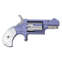 North American Arms 22LRORCHID Mini-Revolver 22 LR 5 Shot 1.13" Orchid Cerakote Stainless Steel Barrel & Frame, Orchid/Stainless Cylinder, White Pearlite Grip, Stainless Exposed Hammer
