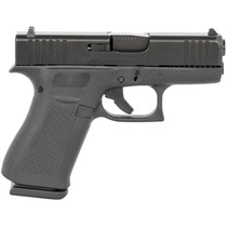 Glock PX4350201FR G43X Slim Sub-Compact Frame 9mm Luger 10+1 3.41" Black GMB Barrel, Black nDLC Serrated Steel Slide, Black Polymer Frame w/Picatinny Rail, Black Textured Polymer Grip, Ambidextrous