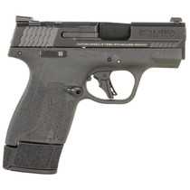 Smith & Wesson 14196 M&P9 Shield 9mm Luger 15+1 3.10" Black Armornite Barrel, Optic Ready/Serrated Slide, Black Frame