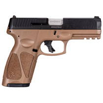 Taurus 1-G3B941B-15 G3 Full Size Frame 9mm Luger 15+1 4" Stainless Steel Barrel, Black Stainless Steel Serrated Slide, Brown Polymer Frame w/Picatinny Rail