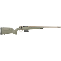 Christensen Arms 8011505500 Evoke Hunter 25 Creedmoor 4+1 22" Smoked Bronze Cerakote Threaded Barrel, Smoked Bronze Cerakote Drilled & Tapped Receiver, OD Green Fixed Synthetic Stock