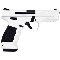 SAR USA SAR9CSTORM SAR9 Storm Compact 9mm Luger 15+1 4" Black Steel Barrel, White Cerakote Steel Serrated Slide, White Cerakote Polymer Frame w/Picatinny Rail, Interchangeable Panels Grip
